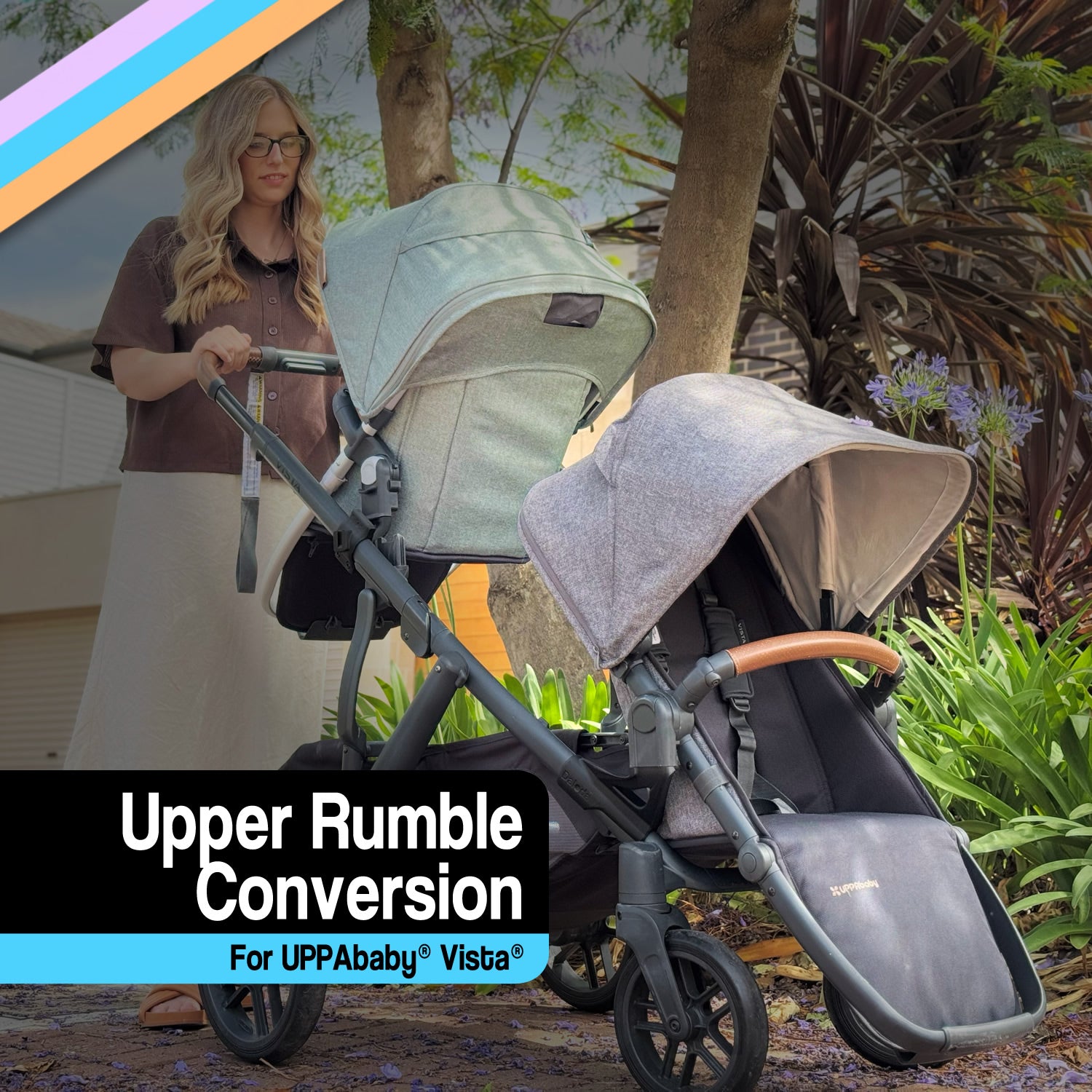 can uppababy rumble seat go on top Upper Rumble Conversion for UPPAbaby Vista