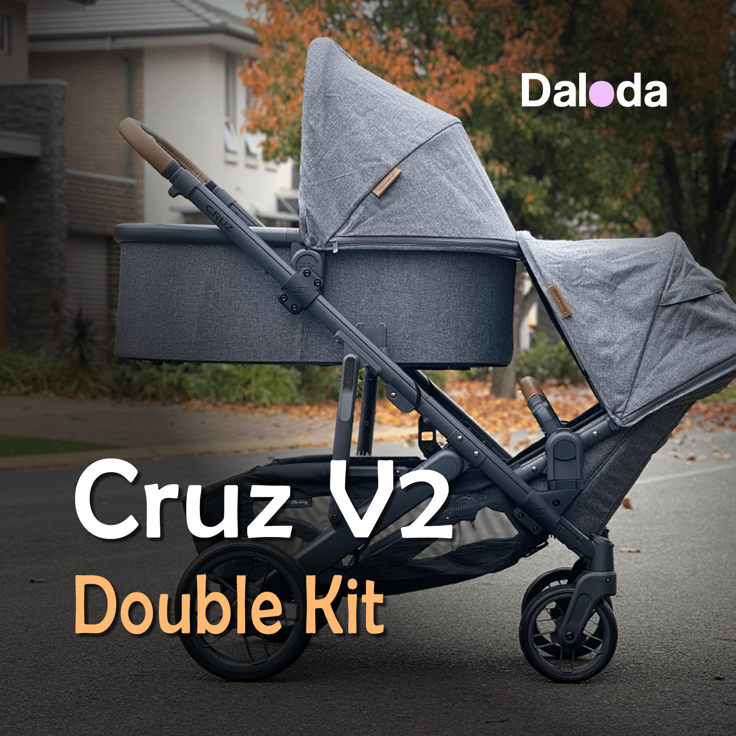 Double Kit for UPPAbaby Cruz V2 Daloda