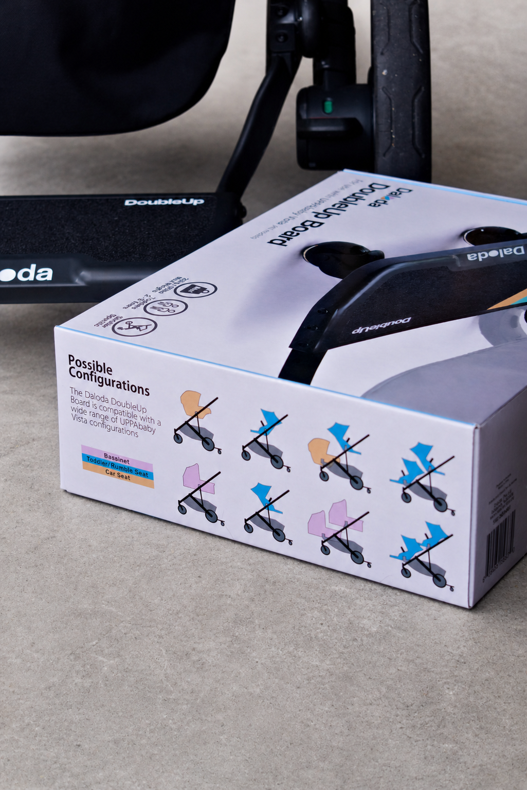 DoubleUp Board for UPPAbaby Vista