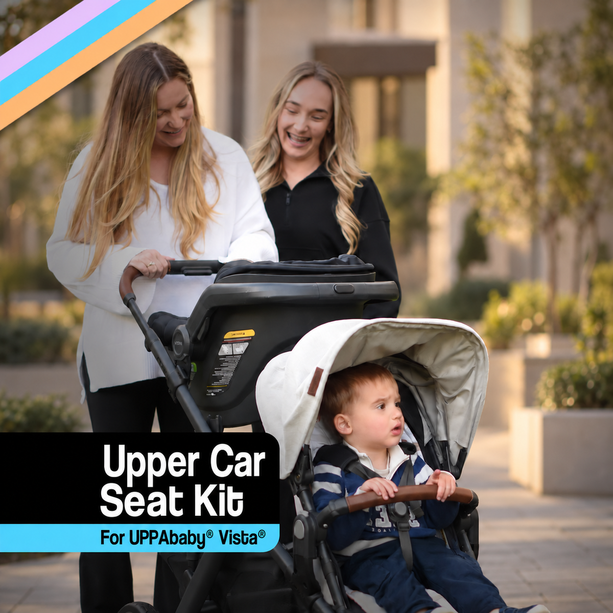 Upper Mesa/Aria + Lower Toddler Seat Conversion for UPPAbaby Vista
